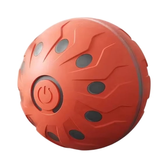Dog Toy, Smart Gravity Jumping Ball, 1 Pack Red Interactive Electric Pet Toy for Dogs and Cats, Automatic Rolling Toy for Boredom Relief and Mental Stimulation for Small Medium Large Pets