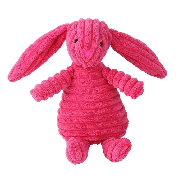 Dog Toy Stuffed, Animal Stuffing Squeaky Plush Dog Toy Chew Speak Toy, Dogs Interactive Toys Perfect for Pet Training and Playing Rabbit