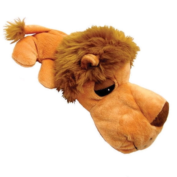 Dog Toy Super Cute Stuffed Plush Poly FatHedz Mini Squeaker Choose Character 7" (Lion)