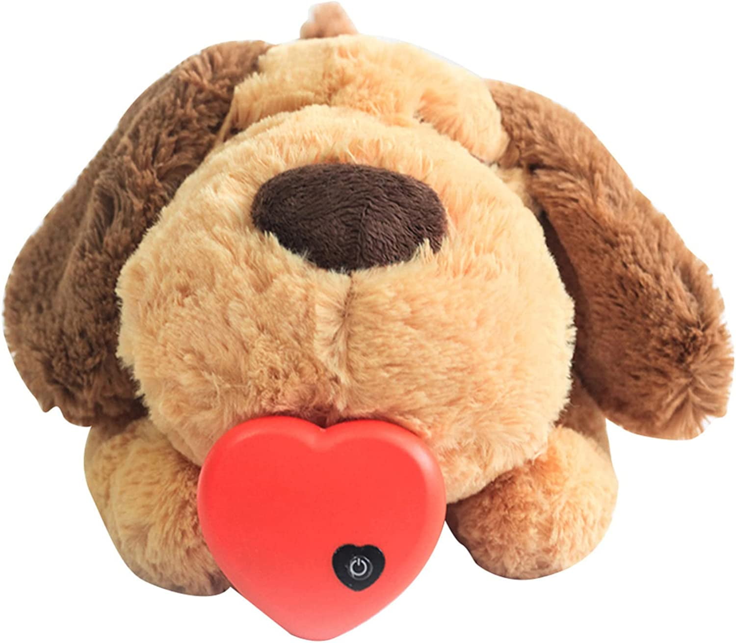 Dog Toy for Puppy Heartbeat Puppy Toy Stuffed Puppy Dog Toy with Heartbeat for Puppies Stuffed