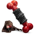 thumbnail image 1 of Dog Toys for Aggressive Chewers Bone Dog Toy Interactive Dog Toys for Large Dog Chew Toys for Aggressive Chewers,Dinosam Indestructible Dog Toy for Medium Large Dogs, 1 of 7