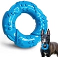 thumbnail image 1 of Dog Toys for Aggressive Chewers Dog Toy Interactive Dog Toys for Large Dog Chew Toys for Aggressive Chewers,Dinosam Indestructible Dog Toy for Medium Large Dogs, Blue, 1 of 6