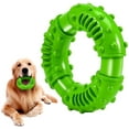 thumbnail image 1 of Dog Toys for Aggressive Chewers Large Breed, Non-Toxic Natural Rubber Long-Lasting Indestructible Dog Toys, Durable Puppy Chew Toy for Medium Large Dogs - Fun to Chew, Chase and Fetch (Green), 1 of 7