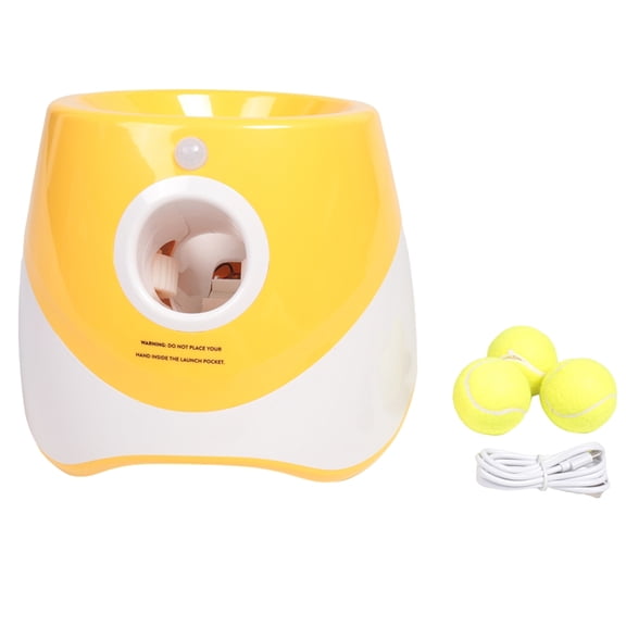 Dog Toys Automatic Tennis Ball Launcher for Medium to Large Dogs, Outdoor Exercise & Training, Perfect Home Dog Toys