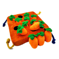 thumbnail image 1 of Dog Toys, Carrot Snuffle Mat Puzzle Toy, 2 in 1 Nosework Feeding Game for Stress Relief, 1 of 5