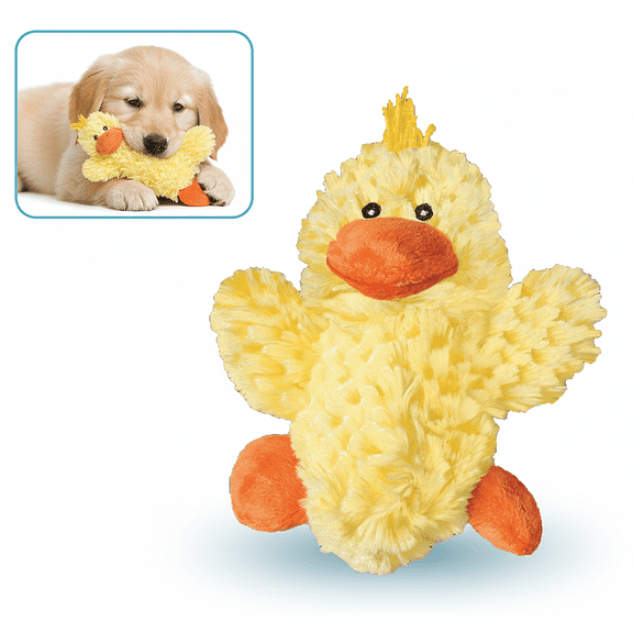 Dog Toys, Chew Toys for Dogs Squeaky Mini Duck Shape for Small Breeds Puppy, Interactive Plush Pet Supplies for Boredom Relief, Energy Burning Teeth Grinding Animal Toy