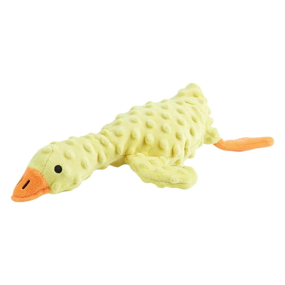 Dog Toys Cute Goose Shapes Squeaky and Crinkle Dog Toy for Small Medium and Large Breeds Dog Chew Toy for Teething