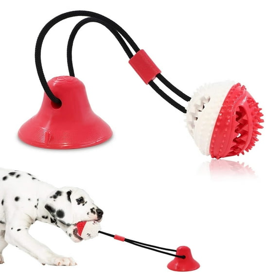 Dog Toys,Dog Chew Toys for Aggressive chewers,Rope with Suction Cup for Puppy Training Treats Teething for Boredom,Small Dog Puzzle Toy Treat Food Dispensing Ball