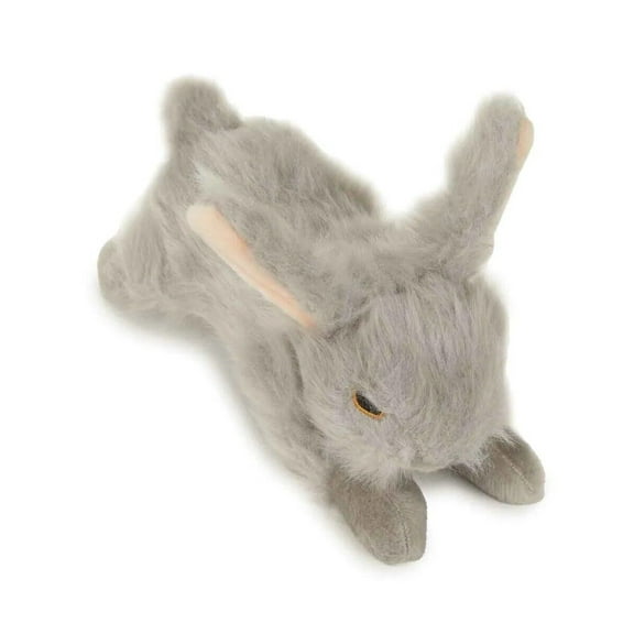 Dog Toys Extra Tough Mossy Camo Animals Many Textures Squeak Crinkle Plush Oak (Ballistic Belly Rabbit - 10")