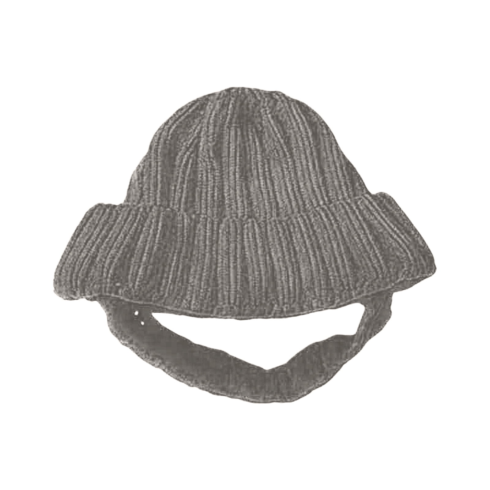 Women’s Very Soft Red Knitted Winter Cap – Cute Dog Patch main image 0