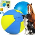 thumbnail image 1 of Dog Toys for Medium Dogs Herding Ball for Dogs- 18" Dog Herding Ball for Dogs/Horse, Dog Agility Equipment, Herding Ball for Australian/German Shepherd Collie, Dog Toys for Christmas/Birthday Gifts, 1 of 15