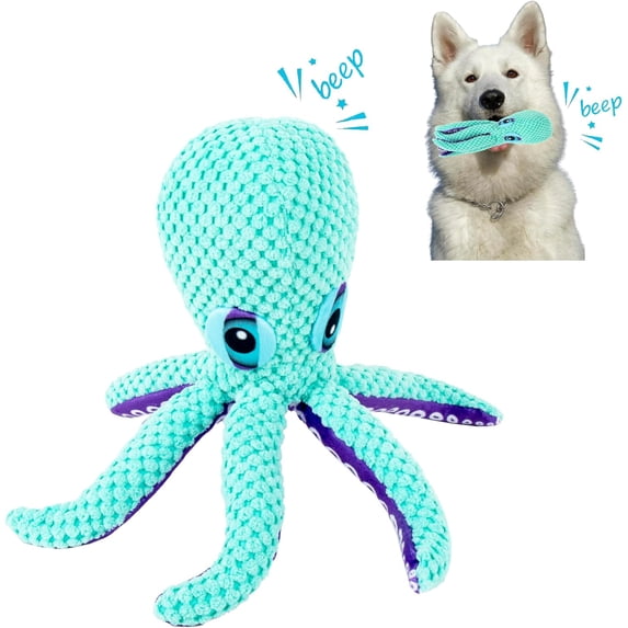 Dog Toys, Plush Dog Toys,Octopus Stuffed Dog Toys,Dog Puzzle Toy IQ ...