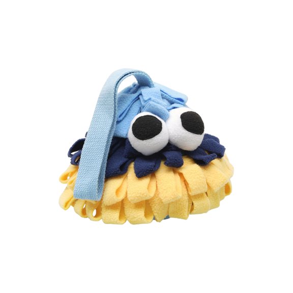Dog Toys Plush Pet Snuffle Mat Interactive Nose Work Toy for Dogs and Cats with Soft Fleece Material and Fun Cartoon Design for Training and Enrichment Soft Plush Toy for Dogs with Chew Guard Technol