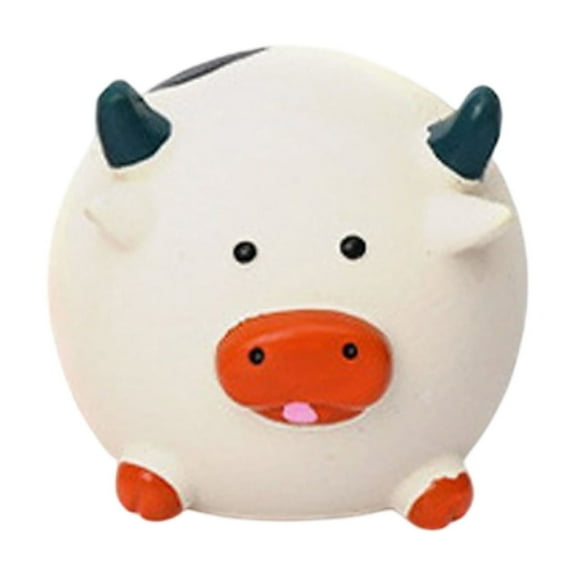 Dog Toys Squeaky, Interactive Latex Rubber Cute Animal Pet Toy Pack Squeak Balls for Puppy Small Medium Breed Dogs