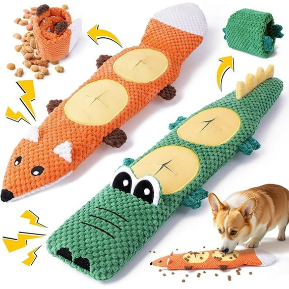 Dog Toys Suitable for Aggressive Chewers 2-Pack No Fillers Interactive Dog Toys, Suitable for Boredom and Teething, Suitable for Small and Medium Dog Breeds, Keep Them Busy