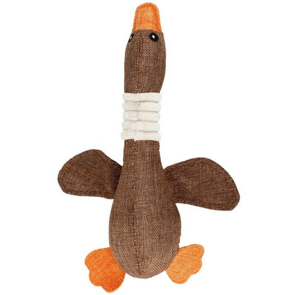 Dog Toys for Aggressive Chewers Small Medium Large Breed, Upgraded Goose Indestructible Dog Toys, Durable Stuffed Squeaky Chew Toys