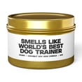 thumbnail image 1 of Dog Trainer Tin Candle Gift Decor Vanilla Coffee Scented, 1 of 4