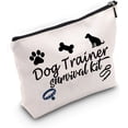 thumbnail image 1 of Dog Trainer Training Gift Dog Coach Gifts Dog Trainer Cosmetic Bag Thank You Gift for Dog Trainer Dog Lover Makeup Bag Gift, 1 of 5