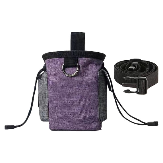 Dog Training Bag with Waist Belt Fanny Pack Carrier Drawstring with Buckle