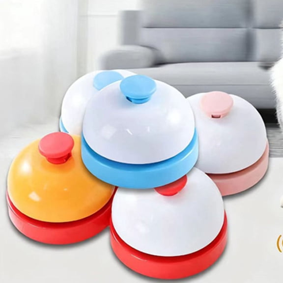 Dog Training Bell, Color-Matching Pet Sound Button Device, Interactive Dog Training Tool for Obedience & Learning