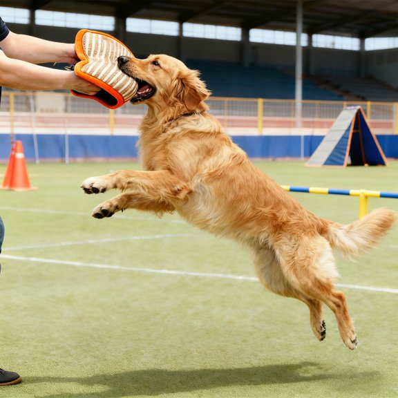 Professional Jute Bite Pillow with Handles, Durable Dog Training Toy for Bite Work, Protection Sport, German Shepherd, Malinois, High-Drive Breeds