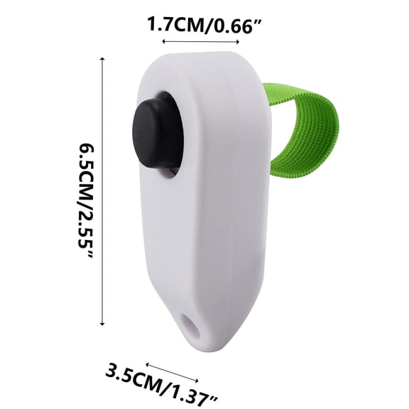 Dog Training Clicker Lightweight Easy to Use Pet Training Tool for Dogs Cats Birds Horses Obedience Behavior Correction Training Aid