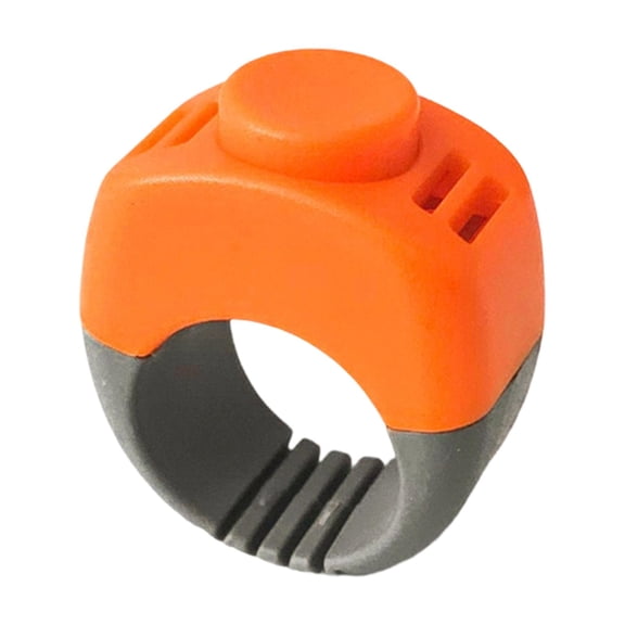 Dog Training Clicker, Pet Behavior Training Tool for Dogs with Adjustable Strap, Suitable for Border Collies, Belgian Malinois, Beginner Trainers - Orange