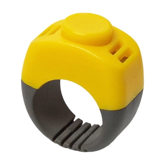 Dog Training Clicker, Pet Training Tool with Adjustable Strap for Easy Grip, for Border Collies, Belgian Malinois, Beginner Dog Trainers, Yellow
