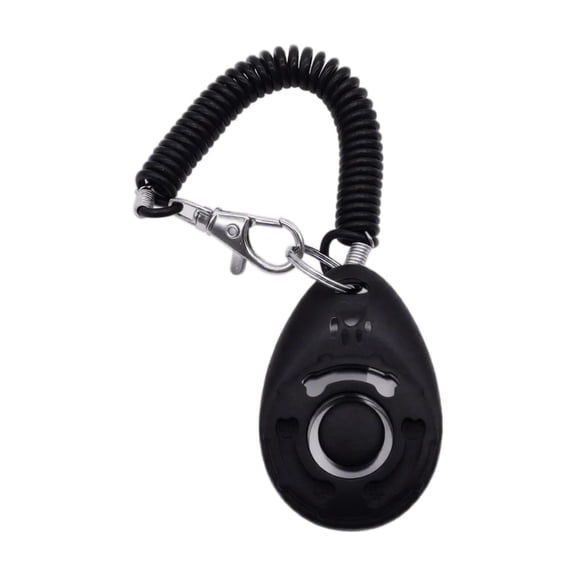 Dog Training Clicker, Portable Pet Training Clicker with Wrist Strap for Behavior Management Obedience Training Agility, 1 Pc