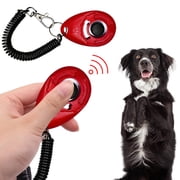 Dog Training Clicker, Teardrop Portable Pet Clicker for Puppy Obedience   Essential Dog Accessories & Pet Supplies