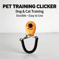 thumbnail image 1 of Dog Training Clicker with Wrist Strap Animal Behavior Trainer Positive Reinforcement Tool for Puppies Cats and Small Pets, 1 of 5