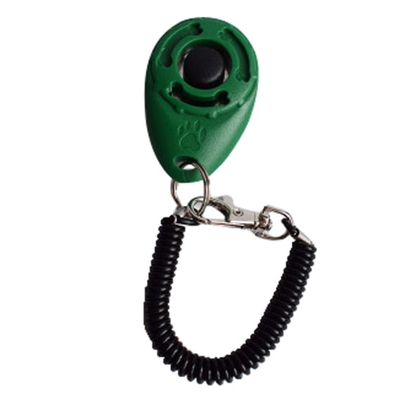 Dog Training Clicker with Wrist Strap, Pet Behavior Aid for Puppy Obedience, Positive Reinforcement Clicker Trainer for Dogs Cats Birds