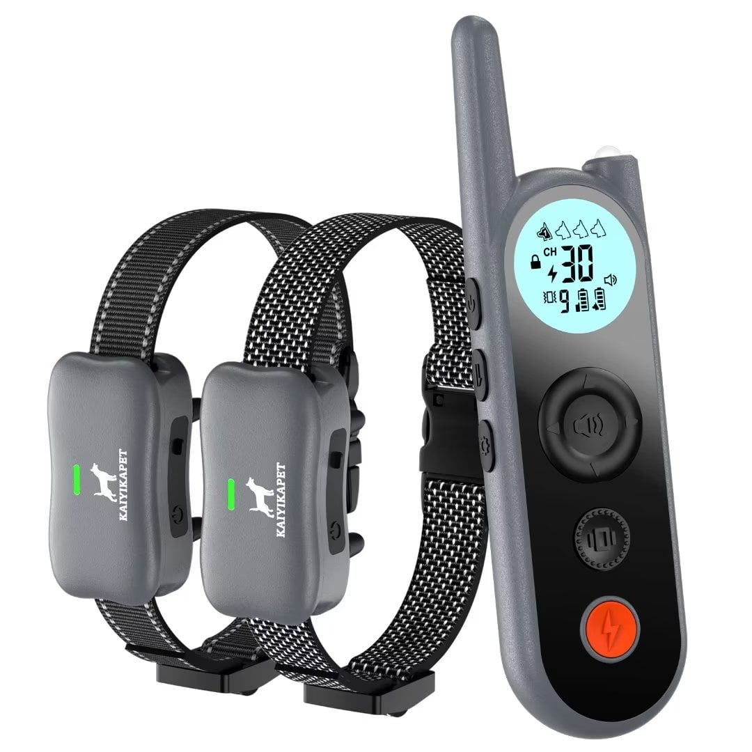 Dog Training Collar For 2 Dog with Remote 3/4 Mile,Long Battery Life up
