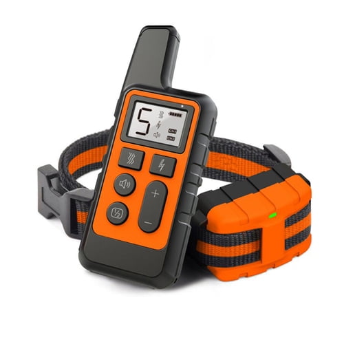 Dog Training Collar/Portable Remote Control Electric Bark Stopper Waterproof Pet Training Device