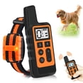 thumbnail image 1 of Dog Training Collar, Rchageable Dog Shock Collar with Remote 1640ft, 3 Modes Beep Vibration Shock, IPX7 Waterproof Bark Collar for Large Medium Small Dogs, 1 of 7