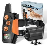 LAKWAR Dog Training Collar with Remote 3300FT - Dog Shock Collar for All Dogs, Rechargeable Dog Bark Collar with Beep/Vibration/Shock Modes, Security Lock, Rainproof