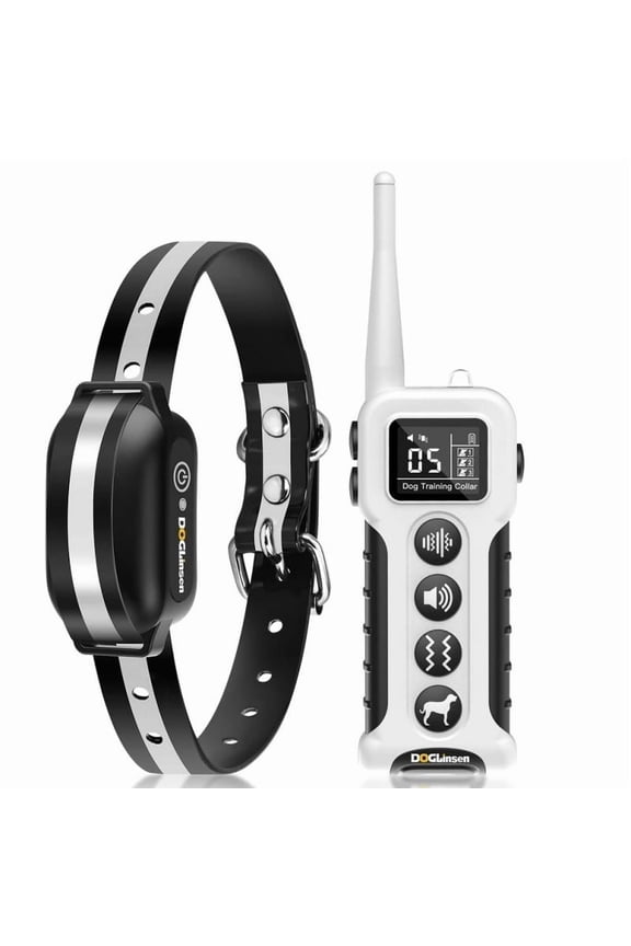 No Shock Dog Training Collar with Remote, 3300ft Range, Vibrating & Waterproof for Small to Large Dogs
