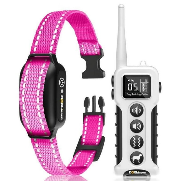Paipaitek No Shock Dog Training Collar with Remote, 3300ft Range, Vibrating & Waterproof for Small to Large Dogs