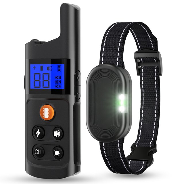 Dog Training Collar Dog Shock Collar with Remote IP68 Waterproof for