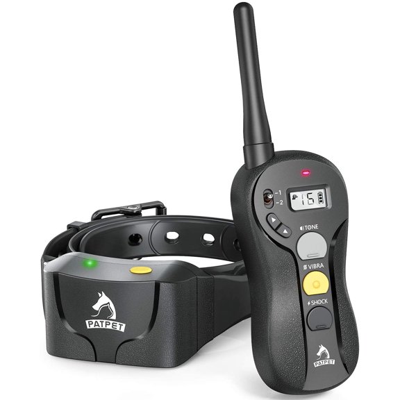 Dog Training Collar for Large Dogs – IPX7 Waterproof E-Collar with Beep, Vibration & Static Modes, Rechargeable for Medium Extra Large Breeds