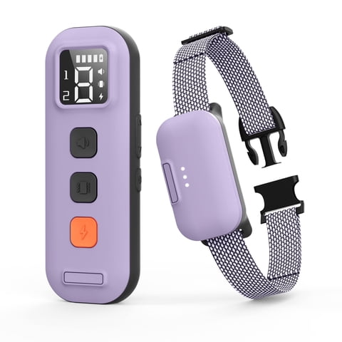 MUOKLGH Dog Training Collar with Remote, 2000FT Waterproof Dog Collar for Training with Beep, Vibration & Adjustable Shock Modes