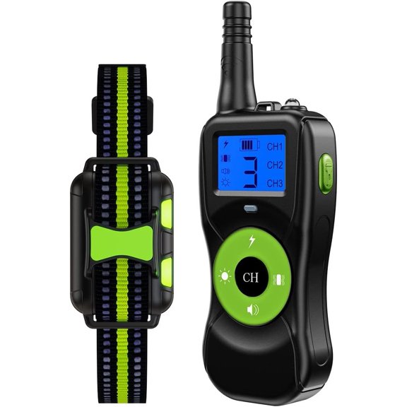 Dog Training Collar with Remote 2600FT, Rechargeable Waterproof Shock Collar for Small Medium Large Dogs, 3 Training Modes Beep Vibration Static, Red