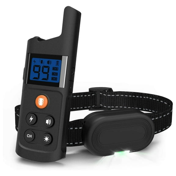 Dog Training Collar with Remote Control Waterproof, with 3 Training Modes, Rechargeable