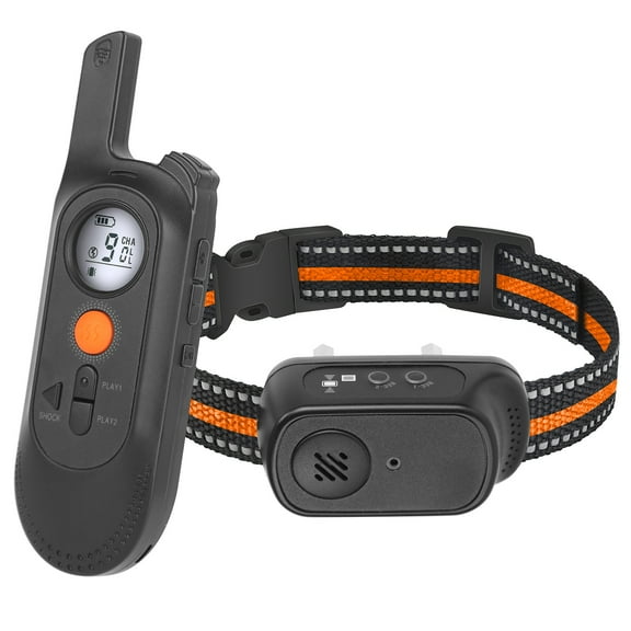Dog Training Collar with Remote Control, iMounTEK Anti Barking Training Collar Beep Vibration Electric Shock Collar for Small Medium Large Dogs