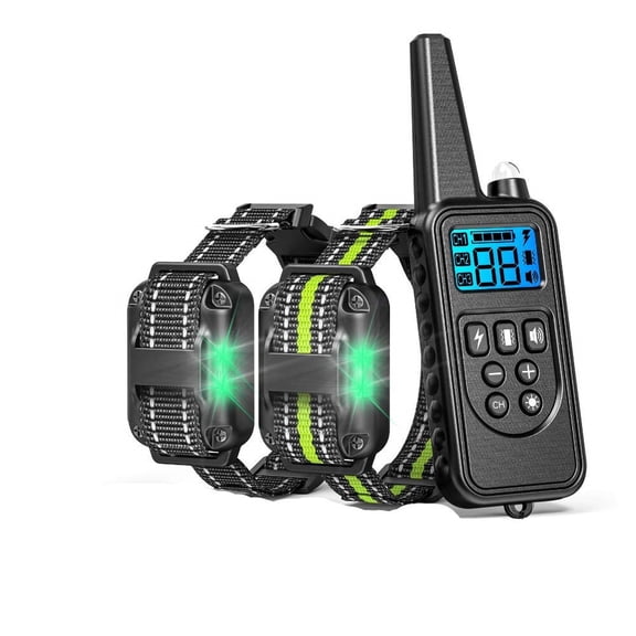 Dog Training Collar with Remote Range,Waterproof,3 Training Modes,Rechargeable Shock Collar for Dog