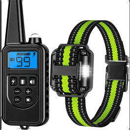 Free Spirit Remote Trainer Rechargeable Dog E Collar 330 Yard Range Waterproof Collar Tone Beep Vibrate and 99 Levels of Shock Walmart