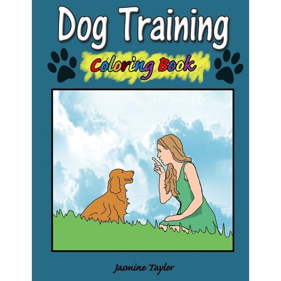 Dog Training Coloring Book, (Paperback)