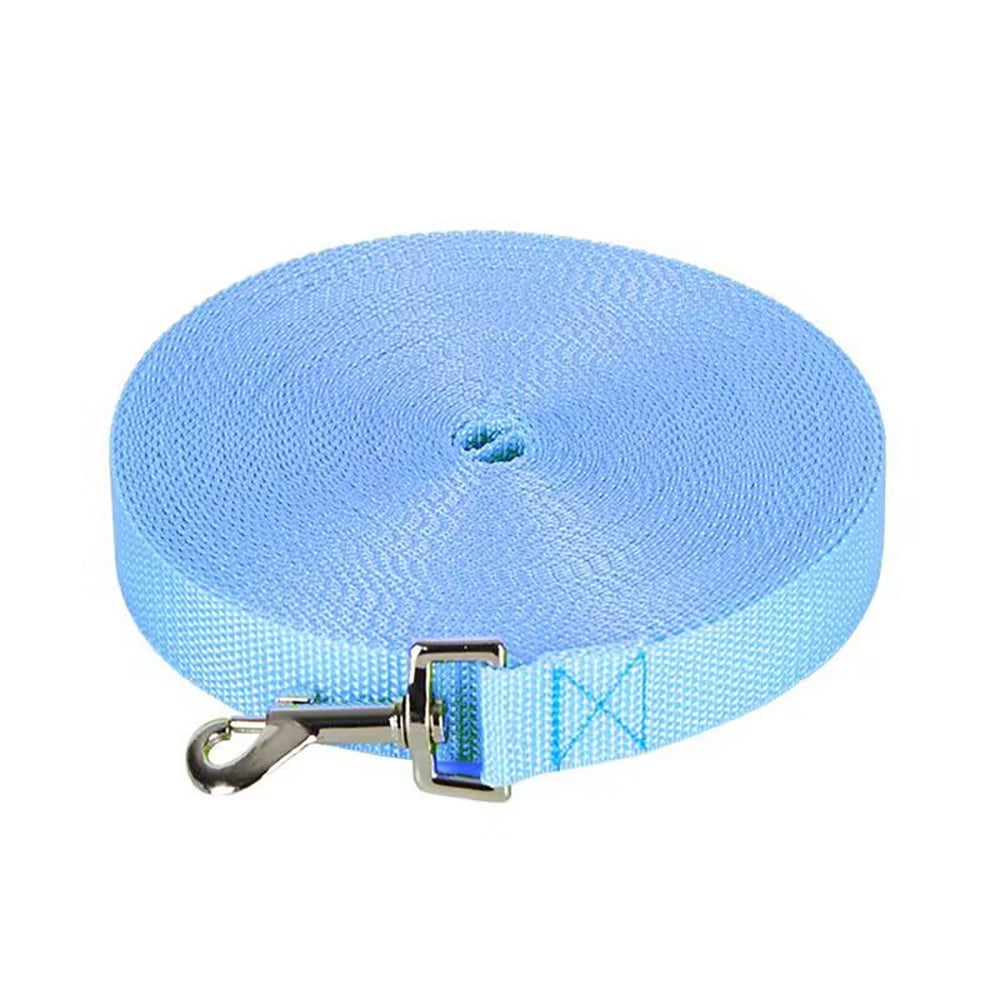 Dog Training Leash-Durable and Adjustable Pet Leash for Obedience Training, Walking, and Control Ideal for Dogs of All Sizes and Breed Sky blue3m