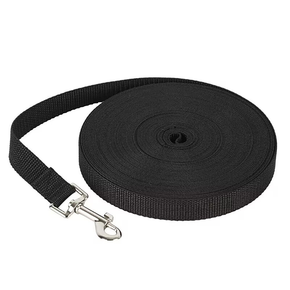 Dog Training Leash-Durable and Adjustable Pet Leash for Obedience Training, Walking, and Control Ideal for Dogs of All Sizes and Breed black1.8m