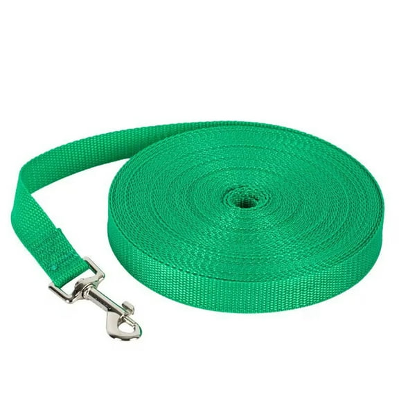 Dog Training Leash-Durable and Adjustable Pet Leash for Obedience Training, Walking, and Control Ideal for Dogs of All Sizes and Breed green1.2m